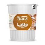 Hans Latte Instant Coffee In Cup 6 Piece