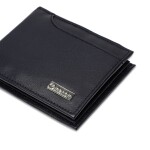 Inahom Bi-Fold Organised Wallet Flat Nappa Genuine and Smooth Leather Upper IM2021XDA0002-400-Navy Blue