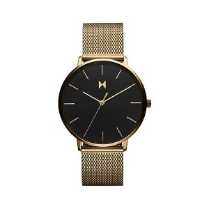 MVMTH Classical Leather Watch In Black (Digital)