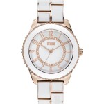 Women's Stainless Steel Analog Watch ST-47095/RG - 39 mm - White