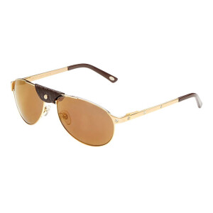 Men's UV Protection Aviator Sunglasses - Lens Size: 58 mm