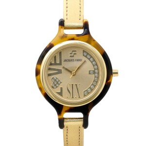 Women's Leather Analog Watch FAR1237