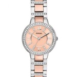 Women's Virginia Analog Watch ES3405P - 30 mm - Rose Gold/Silver