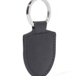 Shield Logo Keyring Black