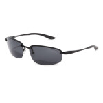 Men's UV Protection Semi-Rimless Sunglasses