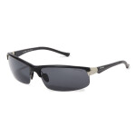 Men's UV Protection Semi-Rimless Sunglasses