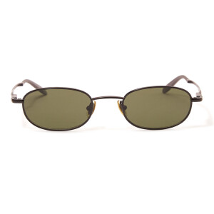 Classic Oval Frame Sunglasses