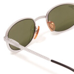 Classic Oval Frame Sunglasses