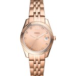 Women's Scarlette Stone Studded Analog Watch ES4898 - 32 mm - Rose Gold