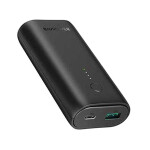 RP-PB205 Slim 10000mAh PD+QC Portable Charger black