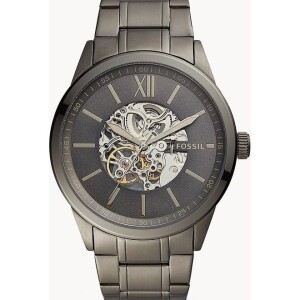 Men's Flynn Automatic Stainless Steel Wrist Watch - 48 mm - Gunmetal